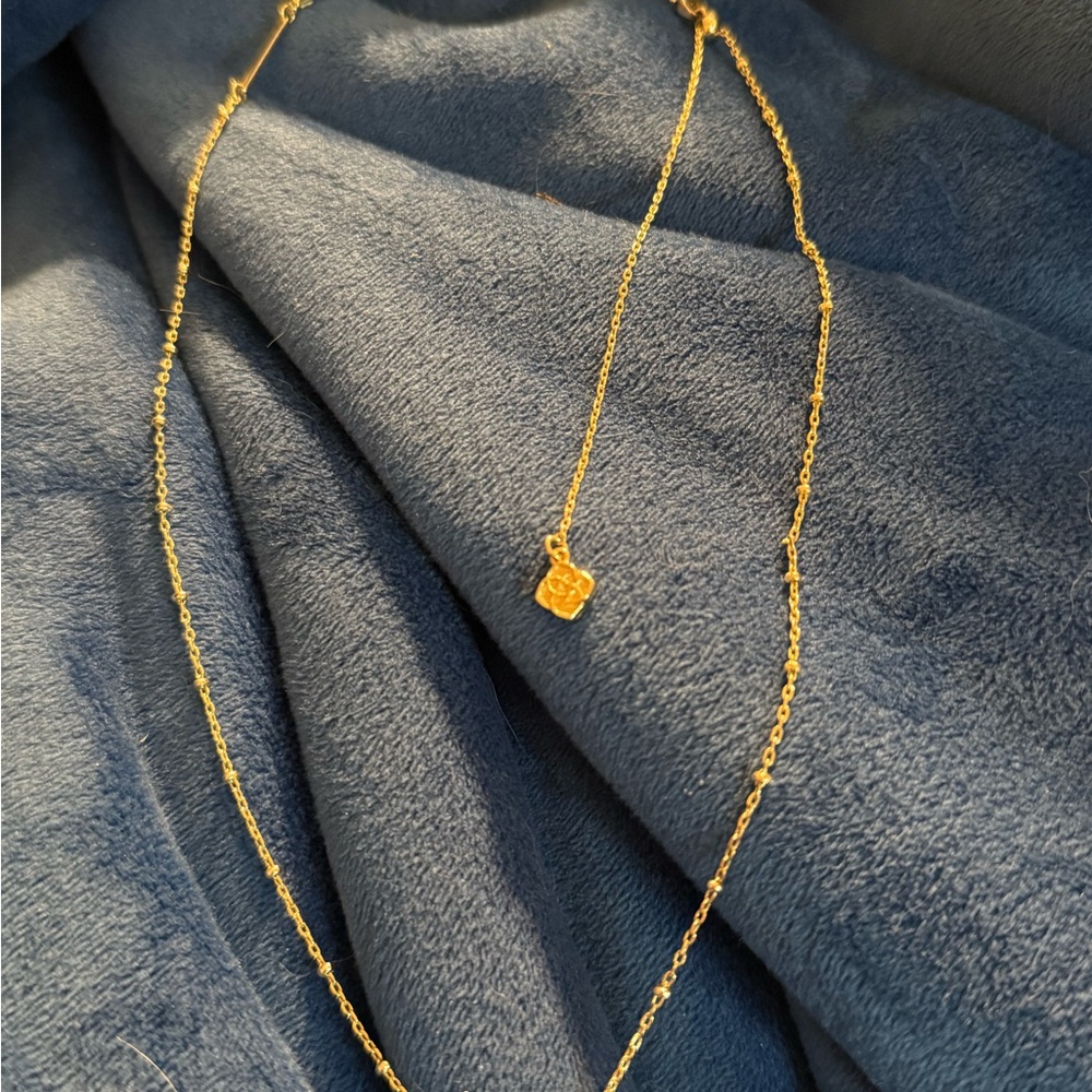 Kendra Scott Gold Minimalist Necklace